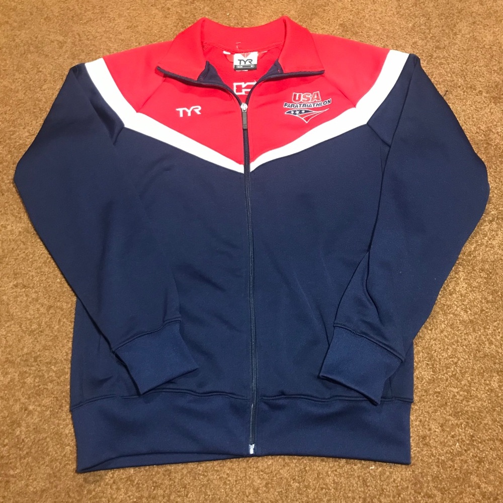 USA team paratriathalon track jacket